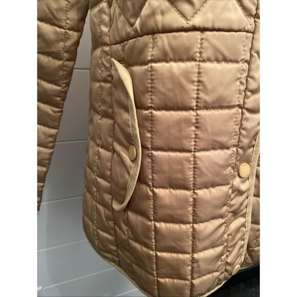 Rebecca Minkoff Tan Diamond Quilted Short Jacket, M, NWT $228.00 - Picture 5 of 10